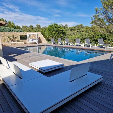 Magnifique Villa De Luxe Au Coeur De La Garrigue Nimes Luaran gambar